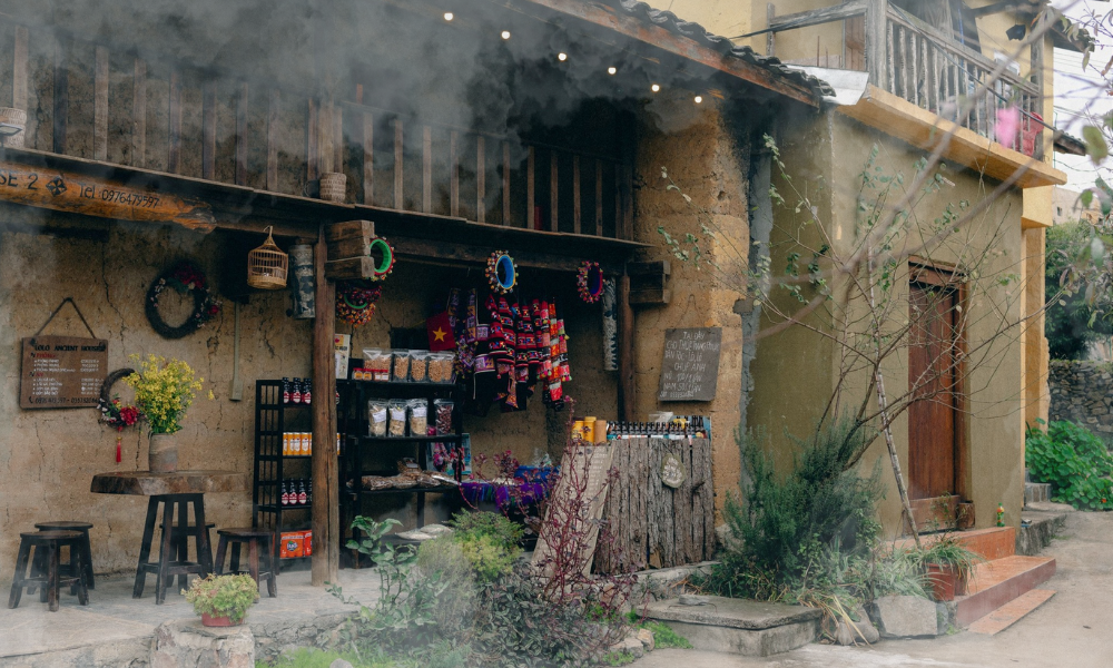 The visual character of Lo Lo Chai Village shifts dramatically with the changing seasons of the northern highlands